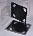 10.2mm Double Jewel CD Case (Black)